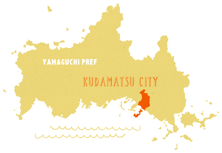 KUDAMATSU CUTY MAP